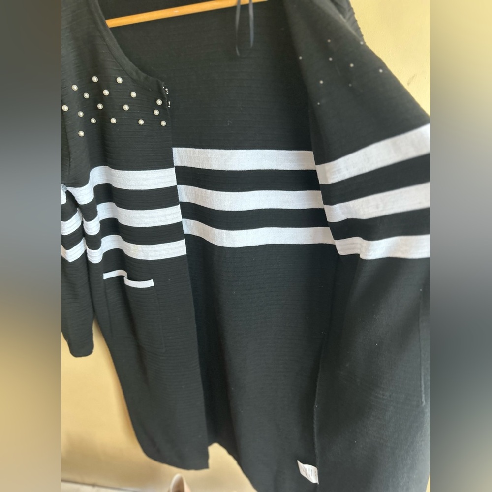 Goa pearl embellished long cardigan - Picture 10 of 14